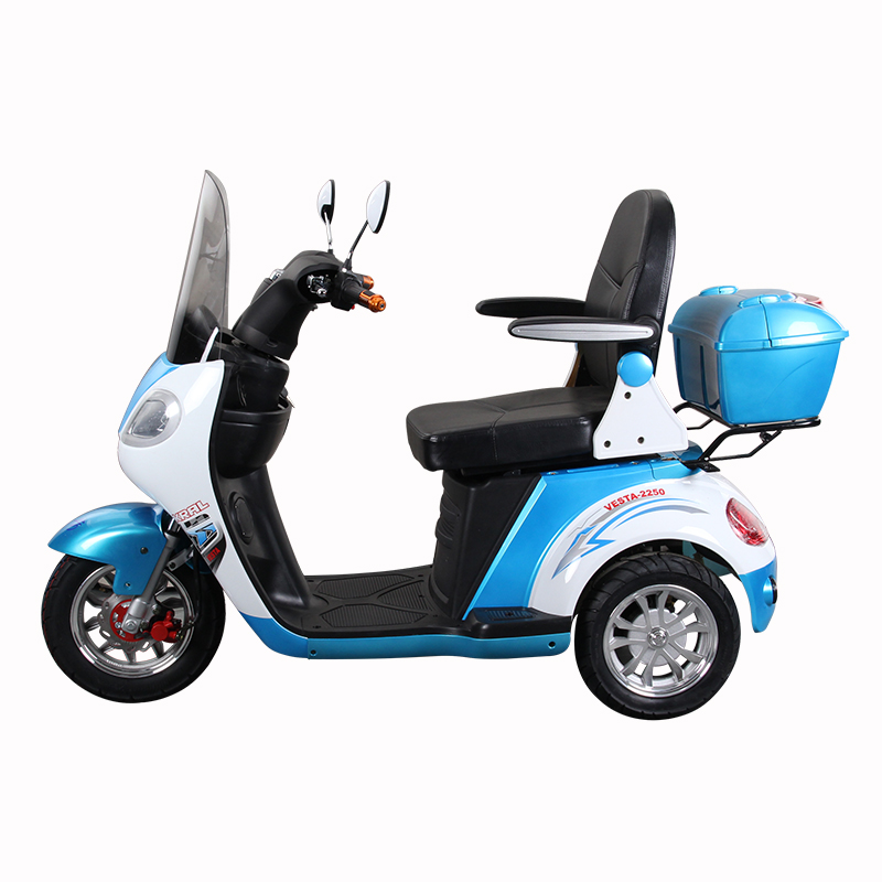 T418 48V 500W New Energy Vehicle Electric Scooter 3 Wheel Scooter for Adult