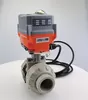 1.6MPa PPH UPVC Electric Actuated Ball Valve Wear Resistance mini motor valve