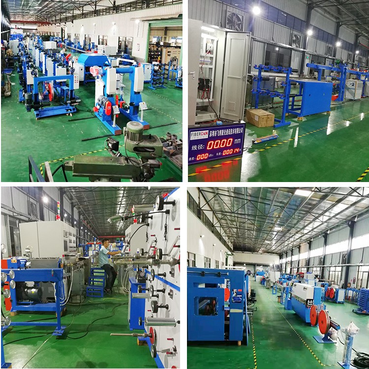  China Manufacturer Tight Buffer Fiber Optic Cable Production Line Equipment Optique Cable