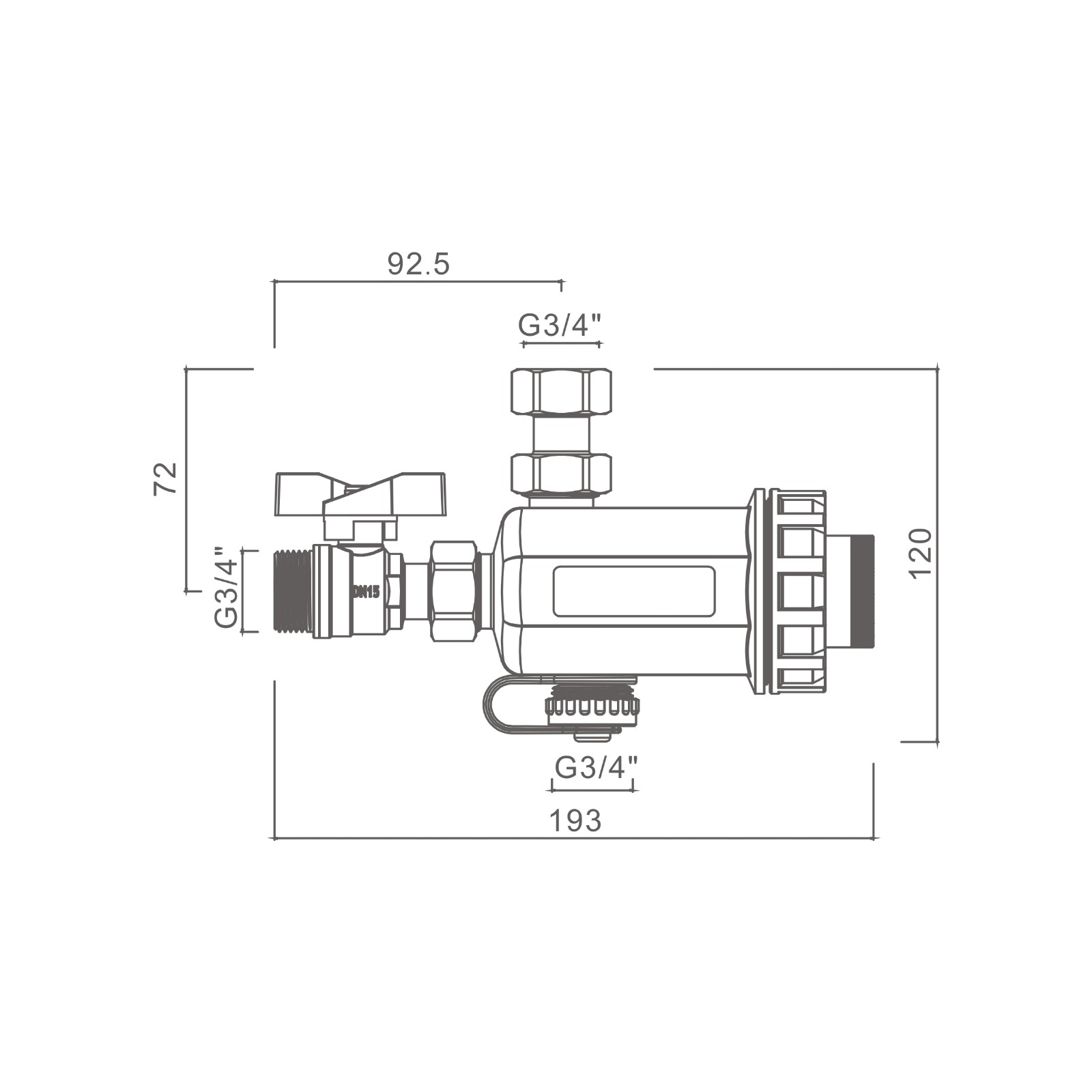 magnetic dirt separator