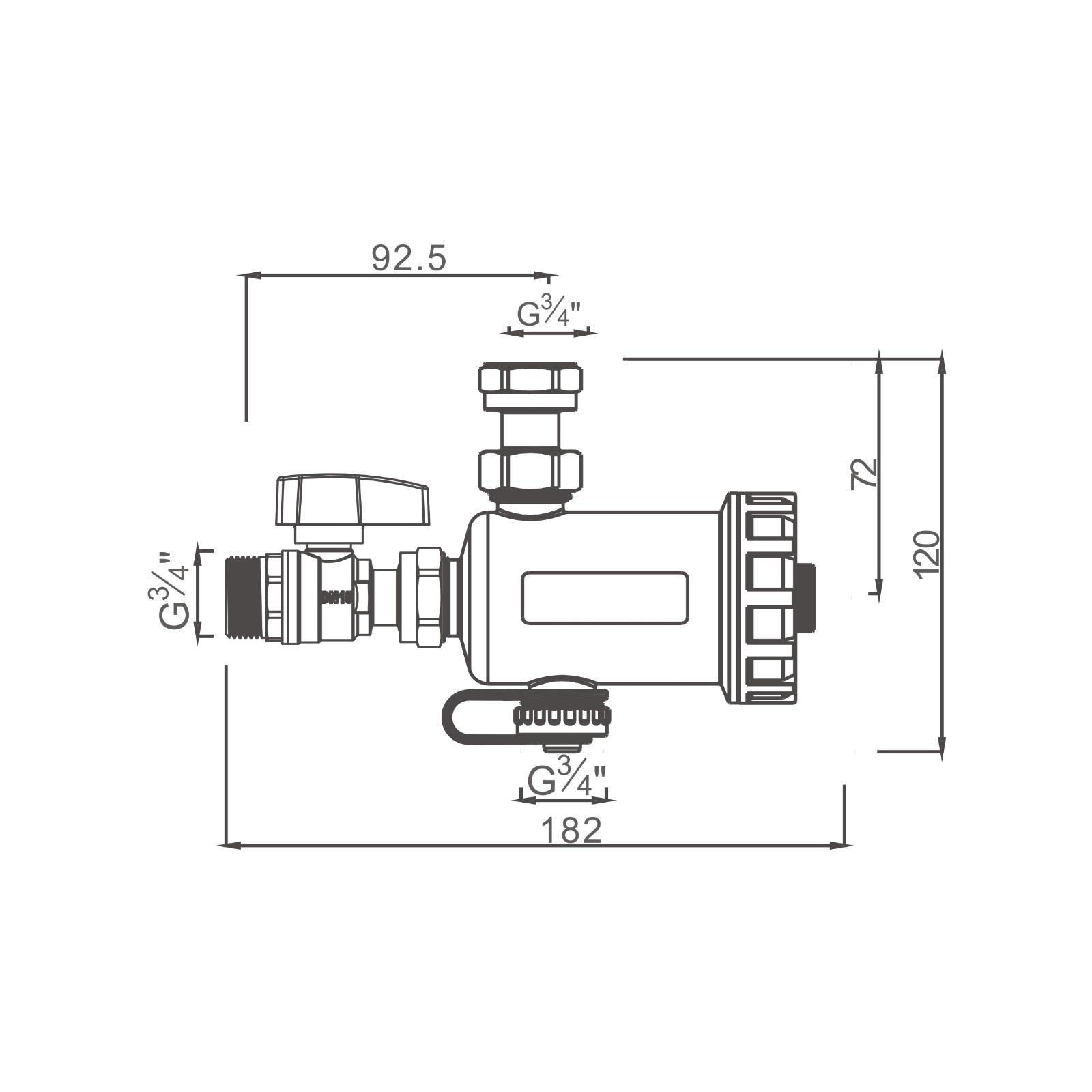 magnetic dirt separator