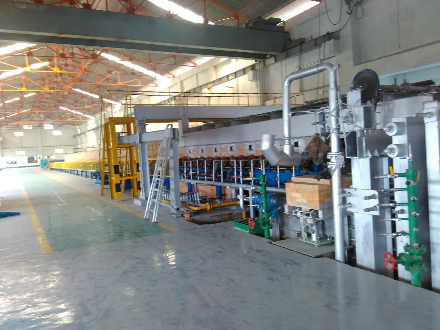 sheet glass production line