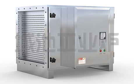 Quenching tank oil fume purifier