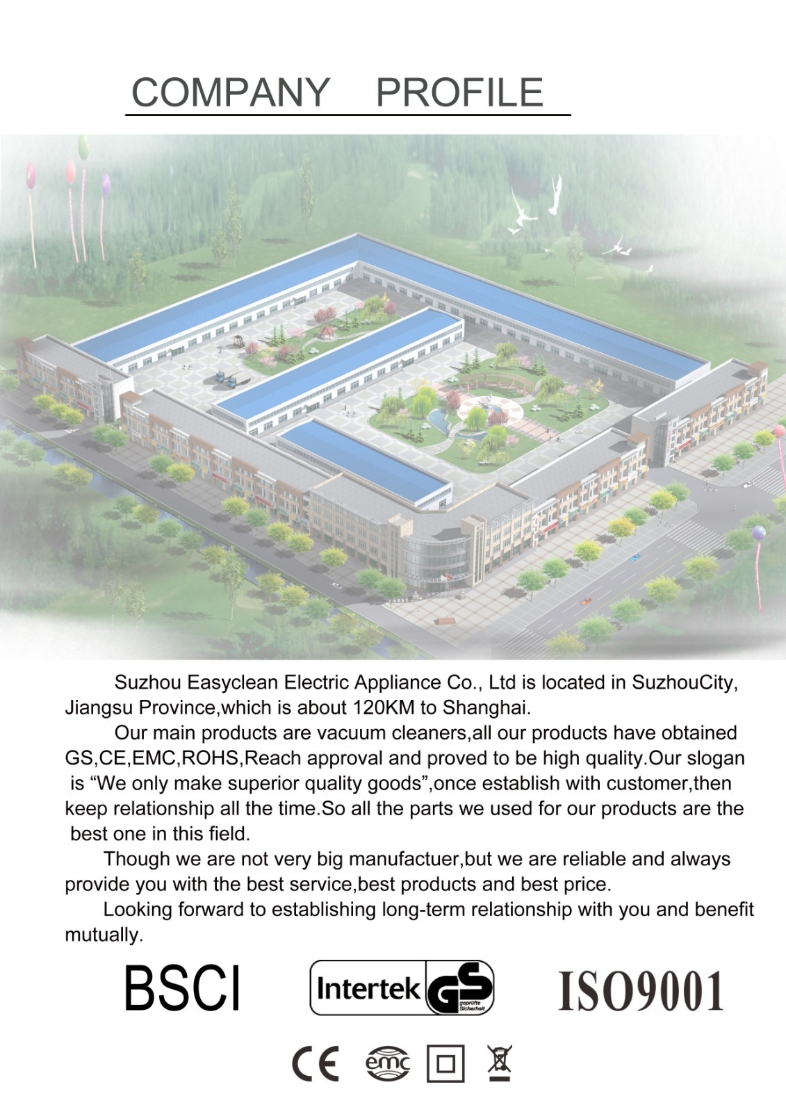 Suzhou Easyclean Electric Appliance Co., Ltd.