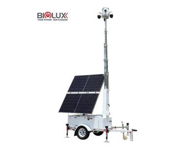 HiSOLO Mobile Solar CCTV Trailer