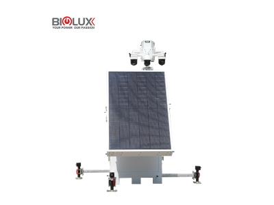 HiCUBE Mobile Solar Surveillance Tower with 7m Electric Mast for Outdoors Security