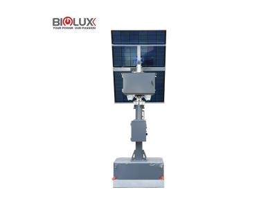 HiGUARD Off-Grid Solar CCTV Tower With 4m Telescopic Mast