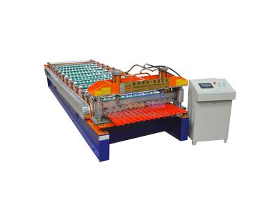 Automatic Metal Ibr Roof/Roofing Sheet Corrugated Tile Panel Roll Forming Making Machine