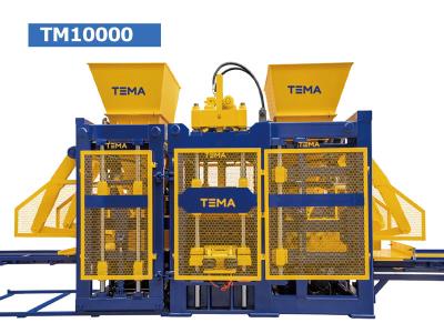 Fully Automatic Servo Brick Machine TM10000 Concrete block  machine