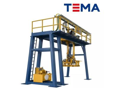 Cement Brick Palletizer - TEMA Automatic Automatic Brick Cuber for Concrete Block Palletiz