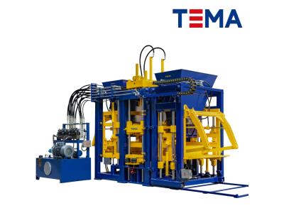 TEMA Automatic hollow block making machine -Servo-Vibration Cement Brick Machine