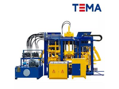 TEMA Automatic hollow block making machine -Servo-Vibration Cement Brick Machine