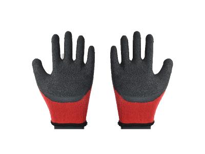 latex crinkle gloves working gloves