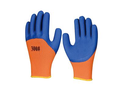latex crinkle gloves working gloves