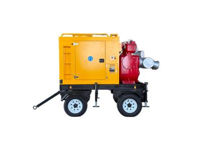DB1000QZ-25T 1000m3/h Mobile Trailer Diesel Engine Water Pump