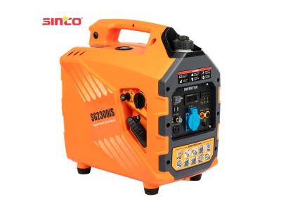 Portable Silent Inverter Generator 2.0kW Max Four Stroke Gasoline Generator Camping