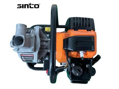 Portable 1 Inch 2-Stroke Gasoline Clean Water Pump 1.5HP Small Water Pump For Agricultural