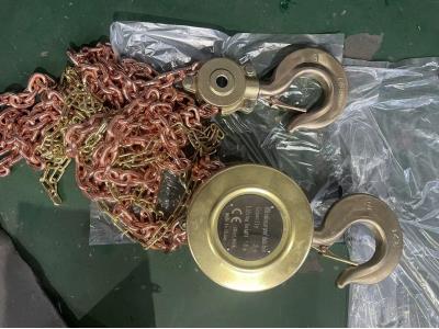 1Ton Non-Spark Chain Block Chain Hoist With Explosion Proof ATEX Certificate