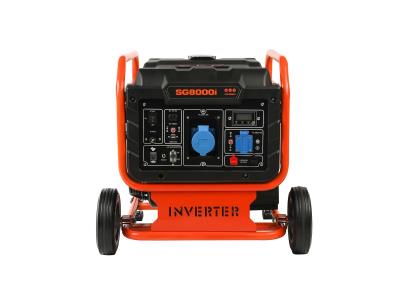 7.5KW Dual Fuel Inverter Generator SG8000iE-LPG Gas & LPG For Home Backup RV Construction