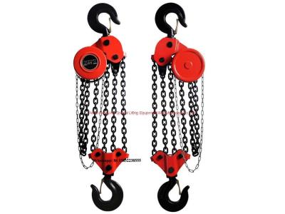 1T CE Certified High Quality Manual Lifting Chain Block Round Chain Hoist 