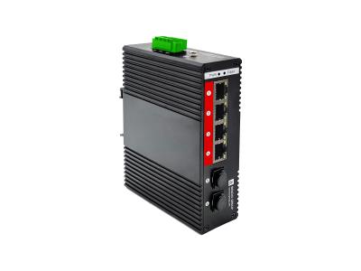 Industrial 6-Port Gigabit PoE++ Switch with 4x90W 802.3bt & 2 SFP Uplinks