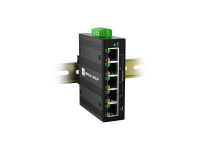 5-Port Solar Powered Gigabit PoE++ Switch with 12V/24V Boost