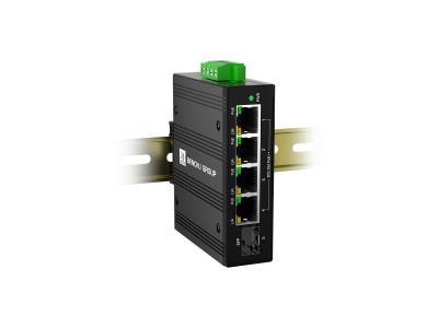 Solar Industrial Gigabit PoE++ Switch with SFP Uplink