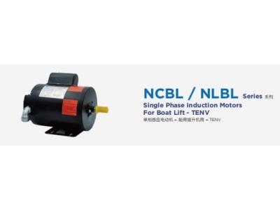NCBL/NLBL series single phase induction motors for boat lift motors