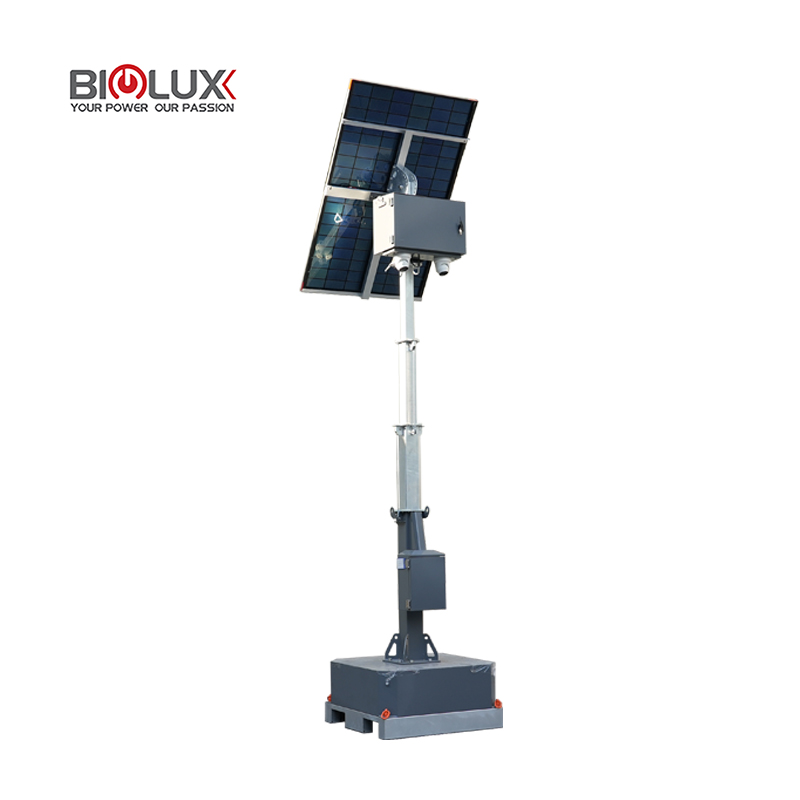 HiGUARD Solar CCTV Tower