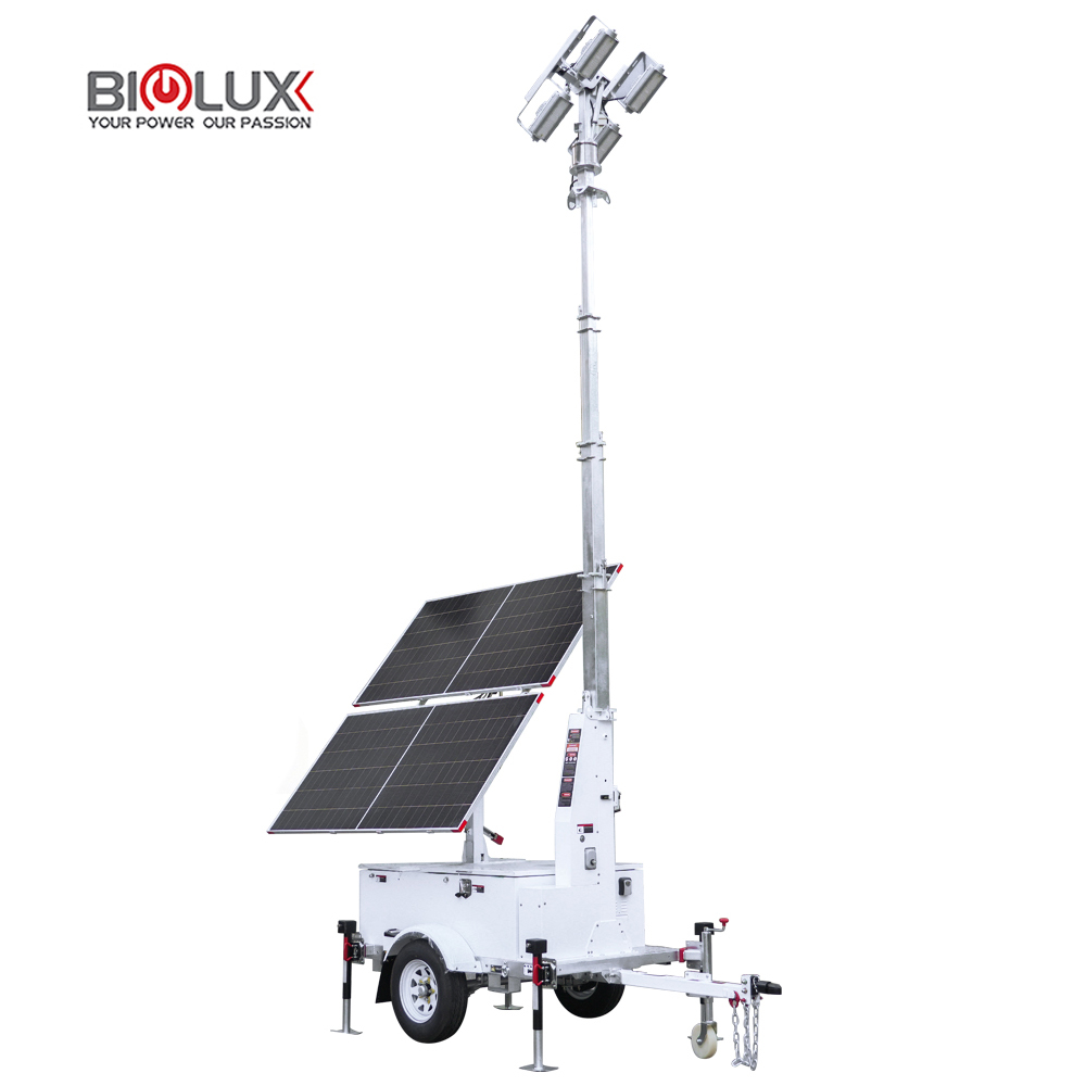 HiSOLO Mobile Solar Light Trailer