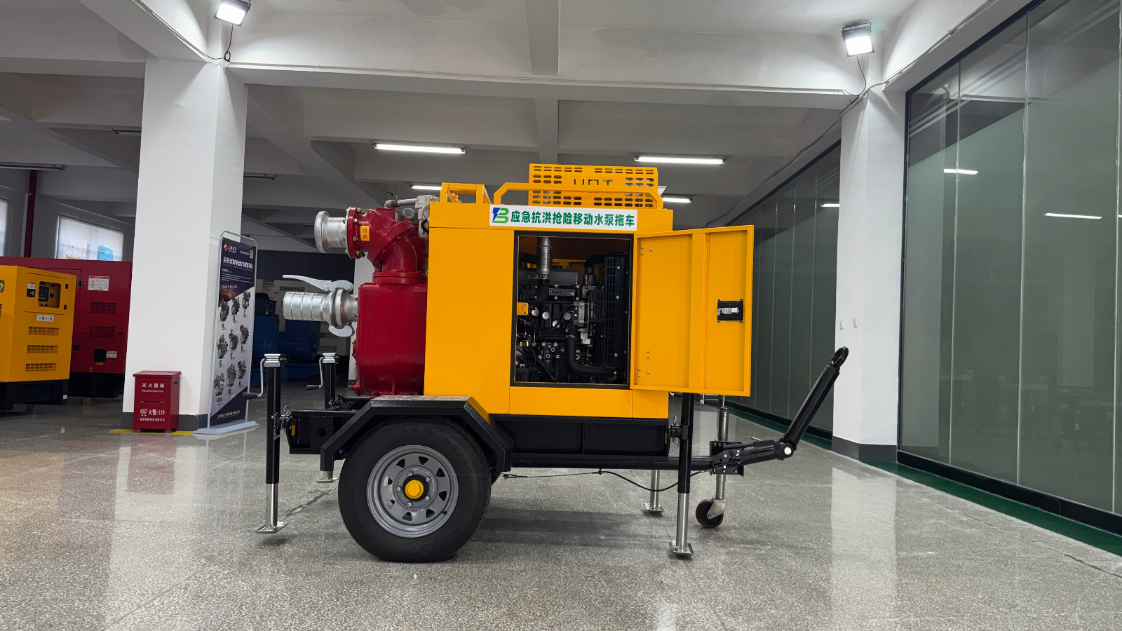 self-priming water pump, medium opening double suction pump