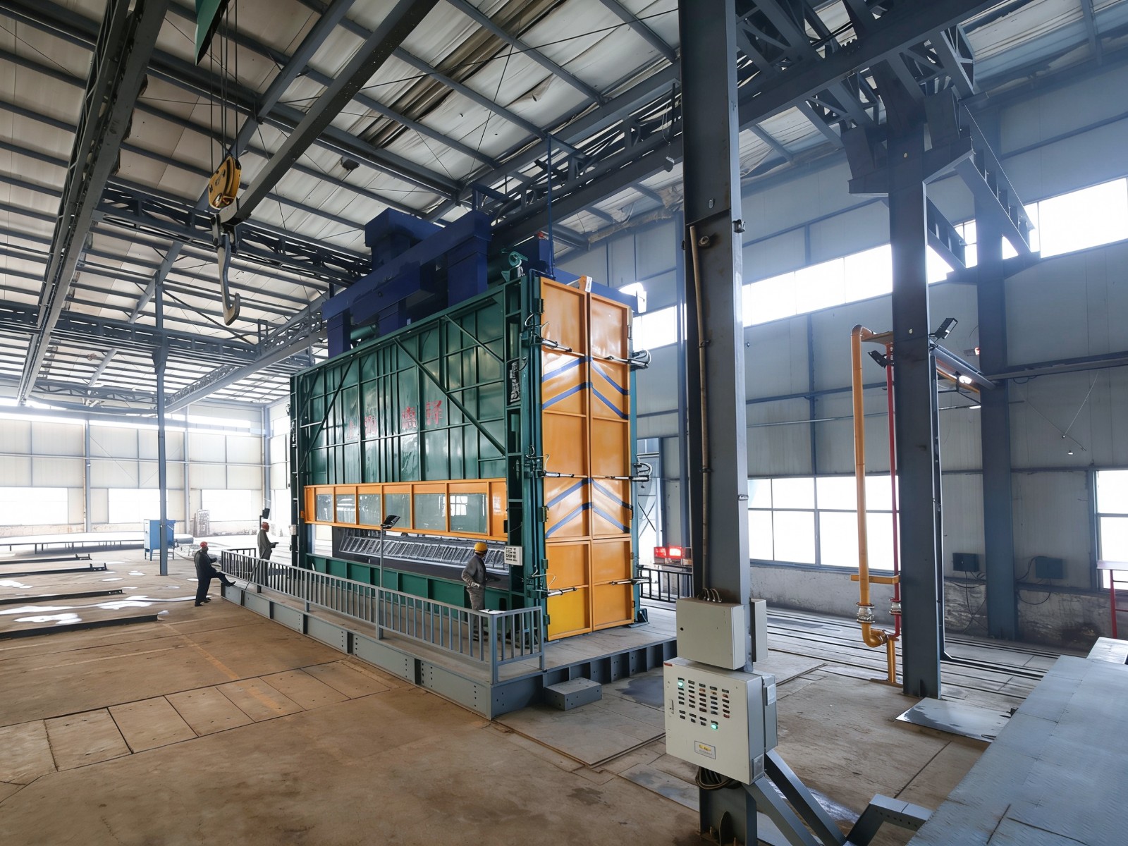 Fume Enclosure for Galvanizing Plant